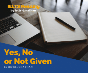 Yes No Not Given IELTS