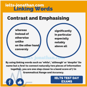 Using Linking words IELTS