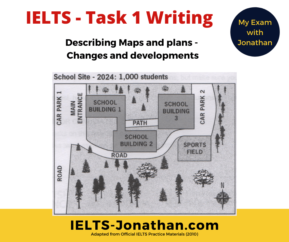 Is map common in IELTS writing?