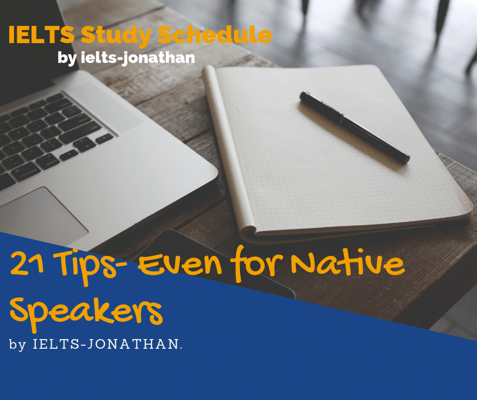 IELTS GENERAL NATIVE SPEAKERS