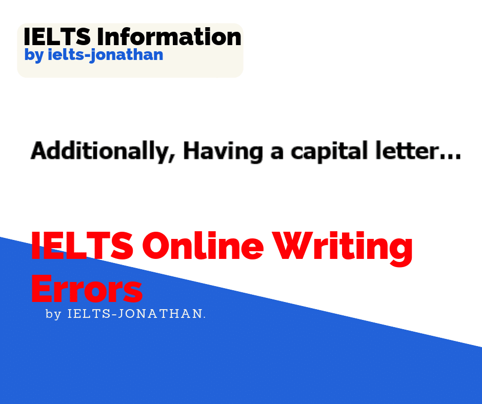 IELTS ERRORS JONATHAN