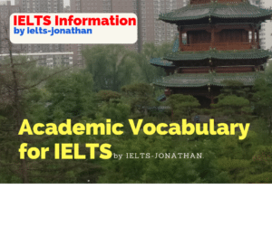 Academic Vocabulary IELTS