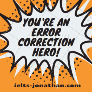 IELTS ERRORS AND MISTAKES