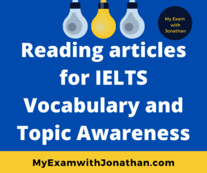 READING IELTS FOR VOCABULARY