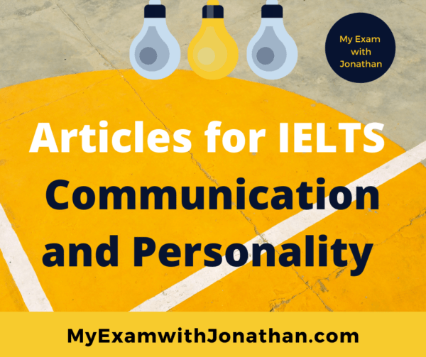ielts essay on communication and personality