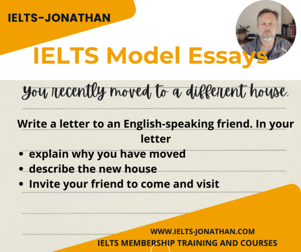 General Task 1 IELTS Letter of Invitation — IELTS Training with Jonathan